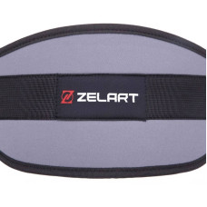 Пояс атлетичний посилений регульований Zelart ширина 15см XS сірий, код: SB-165506_XS-S52
