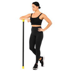 Бодібар Zelart Body Bar 5 кг, чорний-жовтий, код: FI-4780-5