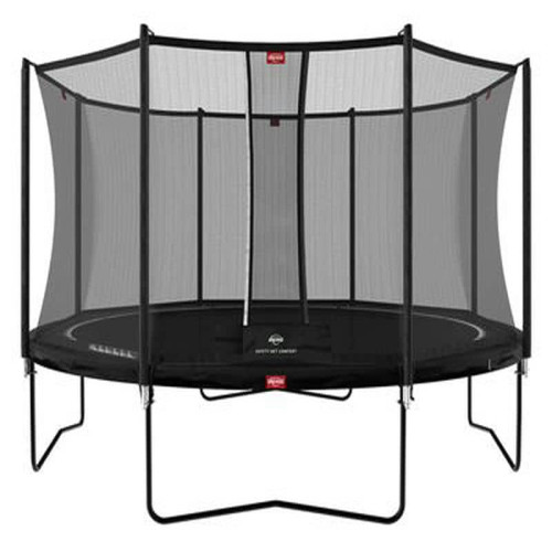 Батут Berg Favorit Regular 430 Black + Safety Net Comfort, код: 35.14.95.02-S