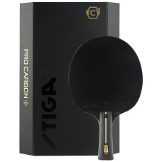 Ракетка для настільного тенісу Stiga Pro Carbon Plus 5 Star FL (1215-2820-01), код: 931105-SVA