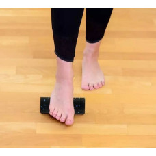 Масажний ролик (роллер) гладкий PowerPlay Mini EPP Foam Roller 150x53 мм, чорний-синій, код: PP_4346_Blue_(15x5)