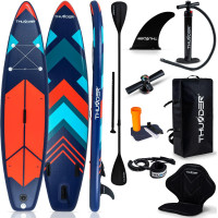 Надувна SUP дошка (Сапборд) Thunder Stripes 320, код: Stripes-IN