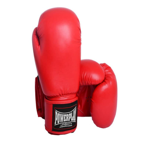 Боксерські рукавиці PowerPlay червоні 12 унцій, код: PP_3004_12oz_Red