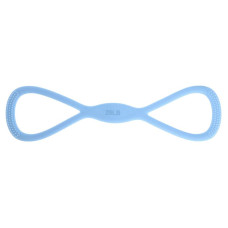 Еспандер для грудей силіконовий Вісімка для фітнесу та йоги  FitGo 25LB, блакитний, код: FI-9470_N
