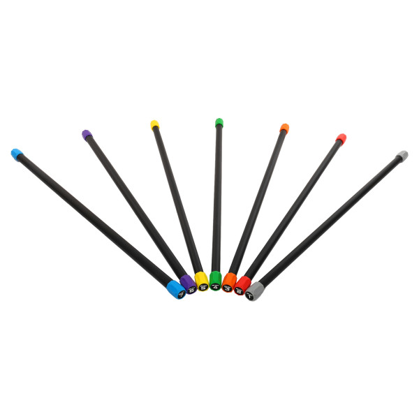 Бодібар Zelart Body Bar 6 кг, чорний-фіолетовий, код: FI-4780-6