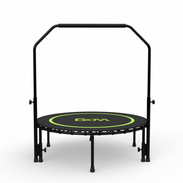 Фітнес-батут для тренувань з ручкою WCG Rebound 1500x1500 мм, чорний, код: W-1001-IF