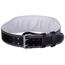 Пояс атлетичний шкіряний Zelart ширина 10см S, чорний, код: SB-165085_S