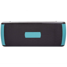 Степ-платформа FitGo 820x300x100-200 мм чорний-бірюзовий, код: FI-1572_BKT-S52