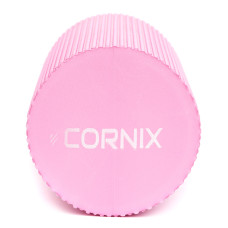 Масажний ролик (валік) Cornix EVA+ 300x150 мм, рожевий, код: XR-0298