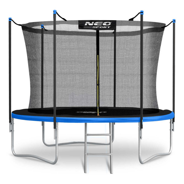 Батут Neo-Sport NS-06W241 з зовнішньою сіткою 6 футів 183 см, чорно-синій, код: NS-06W241-IN