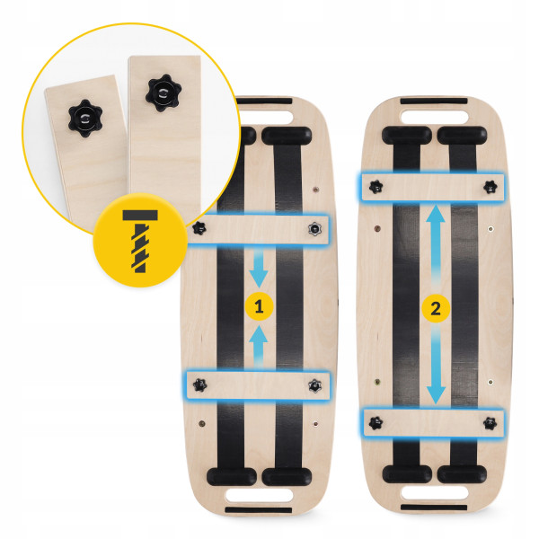Балансувальна дошка (балансборд) 4Fizjo Balance Board код: P-5905973404693