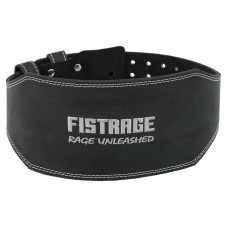 Пояс атлетичний шкіряний Fistrage XL, сірий, код: VL-4722_XL