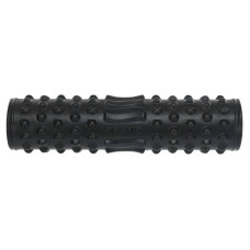 Ролер масажний циліндр (ролик мфр) FitGo Grid Spine Roller, 450x105 мм, чорний, код: FI-9388_BK