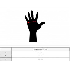 Снарядні рукавички Leone Contact Black L, чорний, код: 500091-RX