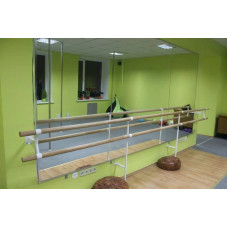 Кронштейн дворядний настінно-підлоговий Atletic, код: SS00205-LD