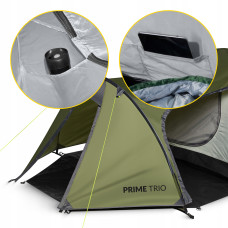 Намет туристичний Mountain Goat Prime Trio 3-місний Olive, код: P-5905973406574