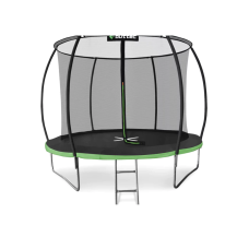 Батут Outtec Premium 12ft (374см) чорно-зелений з внутрішньою сіткою, код: 5907766665878