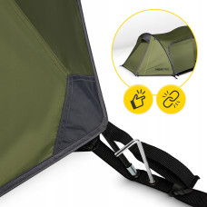 Намет туристичний Mountain Goat Prime Trio 3-місний Olive, код: P-5905973406574