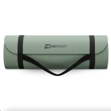 Килимок для йоги Hop-Sport HS-NB015GM NBR 1,5см оливковий,код: 5902308232105