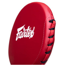 Ракетка для тхеквондо одинарна Fairtex 2шт, червоний, код: BXP1_R