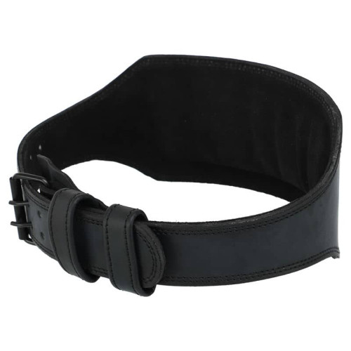 Пояс атлетичний шкіряний Fistrage 2XL, чорний, код: VL-4163_2XL