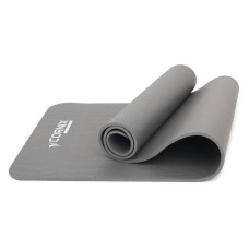 Килимок для йоги та фітнесу Cornix Grey 183x61x1 cм, код: XR-0012
