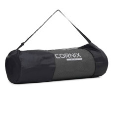 Килимок для йоги та фітнесу Cornix Grey 183x61x1 cм, код: XR-0012