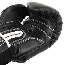 Рукавички боксерські Boxer Еліт кожвініл 16 унцій, чорний, код: 2022_16_BK-S52