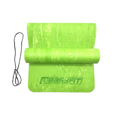Килимок для йоги та фітнеса EasyFit PER Premium Mat 1830х610х8 мм, салатовий, код: EF-1930-1-GN-EF