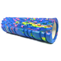 Масажний ролер EasyFit Grid Roller Multi 300х100 мм, синій, код: EF-20161-BL