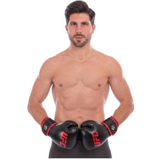Рукавички боксерські на липучці FitBox UFC Myau Thai Style, код: UHK-69673-S52