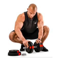 Гантеля композитна Hop-Sport 20кг, код: 5902308223776