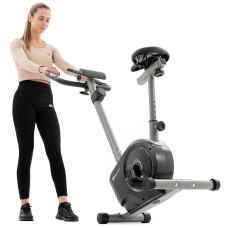 Велотренажер магнітний Hop-Sport HS-2050H Sonic сріблястий, код: 5902308223820