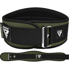 Пояс для важкої атлетики RDX RX3 EVA Curve неопреновий Army Green S, код: WBE-RX3AG-S