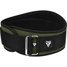 Пояс для важкої атлетики RDX RX3 EVA Curve неопреновий Army Green S, код: WBE-RX3AG-S