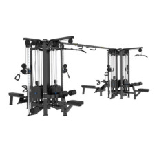 Мультистанція 8-ми позиційна Generation Fitness 8 station (square tube) GFB90, код: 523535-FS