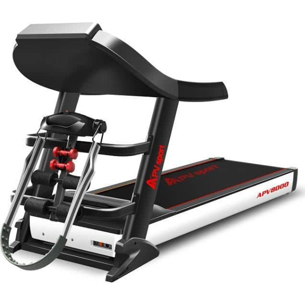Електрична бігова доріжка Apvsport Futura Prestige AVP8000 Група 1 + додаткове обладнання, код: M-9987438-IN
