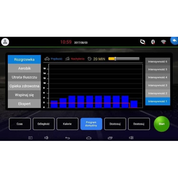 Електрична бігова доріжка Apvsport Futura Prestige AVP8000 Група 1 + додаткове обладнання, код: M-9987438-IN
