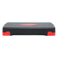 Степ-платформа 2-ступенева Cornix 680х280х100-150 мм, чорний-червоний, код: XR-0190