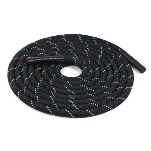 Канат тренувальний для кросфіта WCG Battle Rope 6000х38 мм, чорний, код: W-38х6-IF