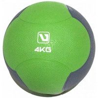 Медбол LiveUp Medicine Ball LS3006F-4 4 кг, салатовий-сірий, код: 6951376107494