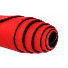 Килимок для йоги та фітнесу Power System Yoga Mat Premium Red, код: 4060RD-0