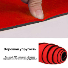 Килимок для йоги та фітнесу Power System Yoga Mat Premium Red, код: 4060RD-0