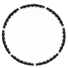 Обруч для талії Actiget (хулахуп) масажний, складний 92 см 1 кг Black, код: ACT0134