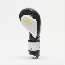 Рукавички боксерські Leone Tecnico Black Yellow 10 ун., код: 500184_10
