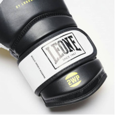 Рукавички боксерські Leone Tecnico Black Yellow 10 ун., код: 500184_10