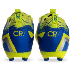 Бутси футбольні Owaxx CR7 розмір 42 (26,5см), лимонний-синій, код: 20505-3_42YBL