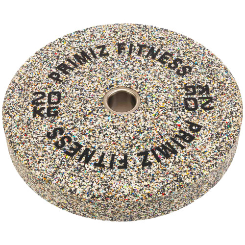 Бамперні диски із структурної гуми Record Bumper Plates 51мм, 20кг, сірий, код: TA-4787-20