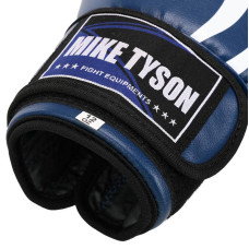 Рукавички боксерські Mike Tyson 12oz, синій, код: VL-4544_12BL