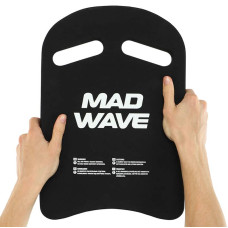 Дошка для плавання MadWave Cross 380x270x40 мм, чорний, код: M072304_BK